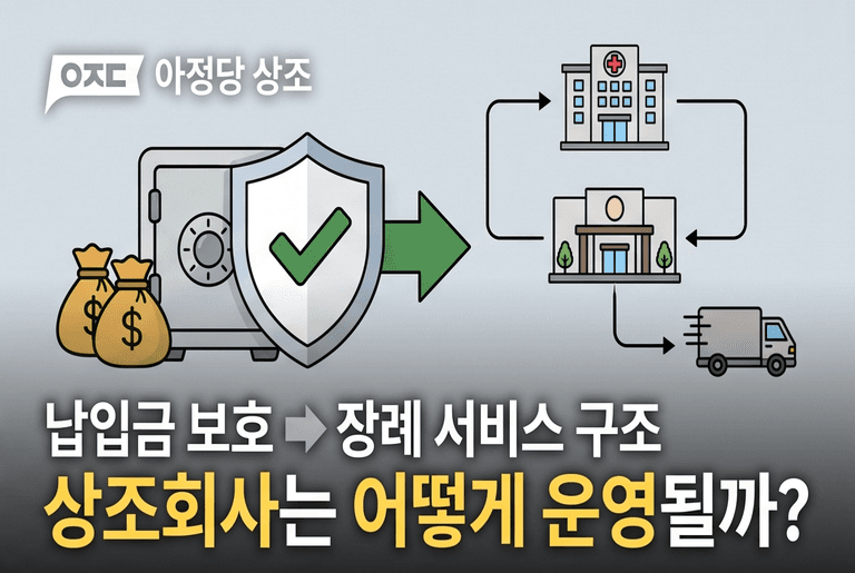 상조회사는 어떻게 운영될까? 납입금 보호와 장례 서비스 구조 정리