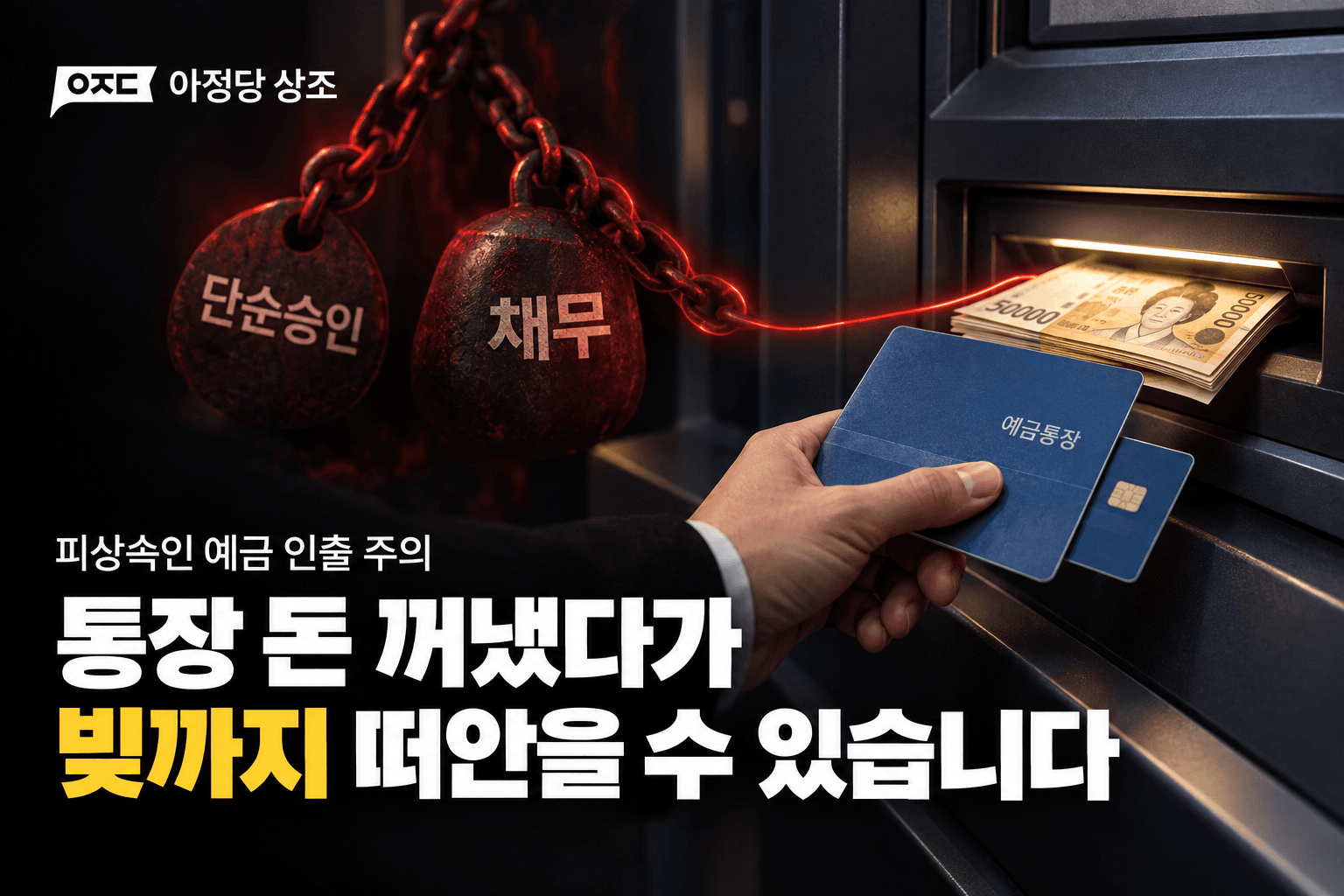 피상속인 예금 인출 전 꼭 확인하세요, 예금 인출·금융거래조회까지